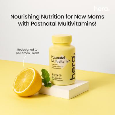 Hera Postnatal Multivitamin Health Supplement Capsule 60's - Multi-Vitamins