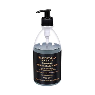 Bioayurveda Basics Purifying Miracle Face Wash 500 gm - Face Wash & Cleansers