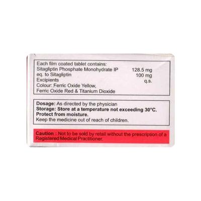 SITAPRIL 100 Tablet 10's - Diabetes-Ant