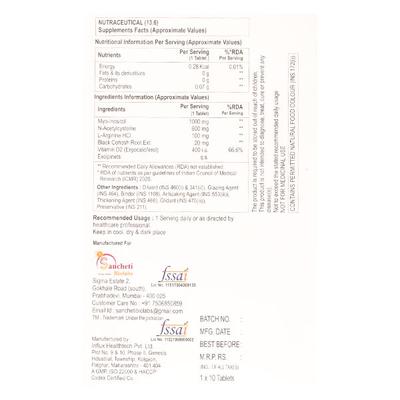 MYSITOL Tablet 10's - Supplements-Vam