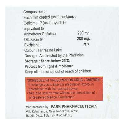 Jifon O Tablet 10'S - Bacterial Infections-Cep