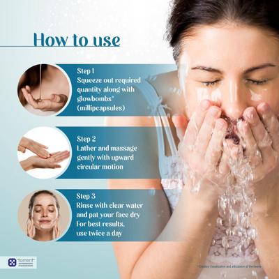 AHAGLOW ADVANCED Face Wash Gel 50gm - Face Wash & Cleansers