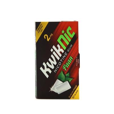 Kwiknic Paan Flavour 2 mg Chew Gum Tablet 10's - Nicotine Gums/Lozenges