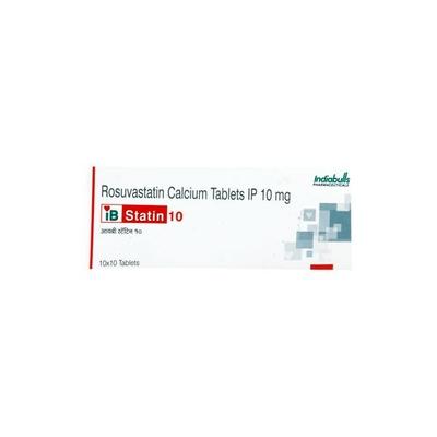 Ibstatin 10mg Tablet 10'S - High Cholesterol-Dys