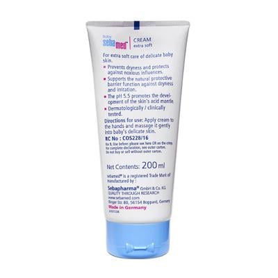 SEBAMED EXTRA SOFT BABY Cream 200ml - Creams, Lotions & Oils