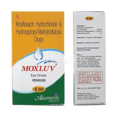 Moxluv Eye Drops 5ml - Eye Infections-Eaa