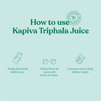 Kapiva Triphala Juice 1 litre - Ayurvedic Juices