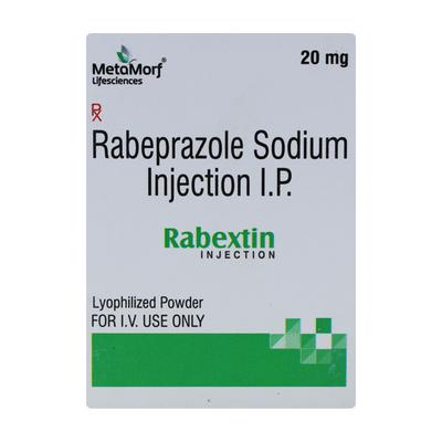 RABEXTIN 20 Injection 1's - Ulcer/Reflux/Flatulence-Aaa