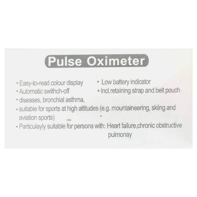 Jziki Pulse Oximeter (JZK-305) - Grey - Health Monitors And Equipment