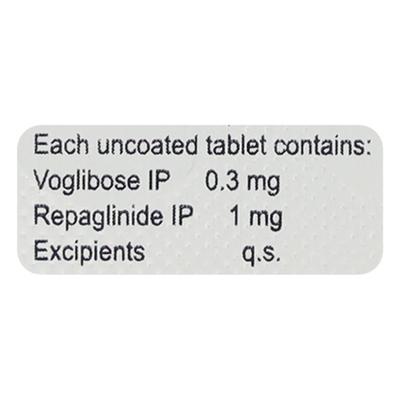 VOGLINORM R 1 Tablet 10's - Diabetes-Ant