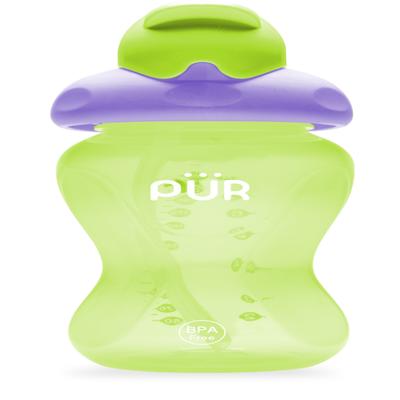 Pur Flip Straw Cup - Green 250 ml - Feeding & Nursing