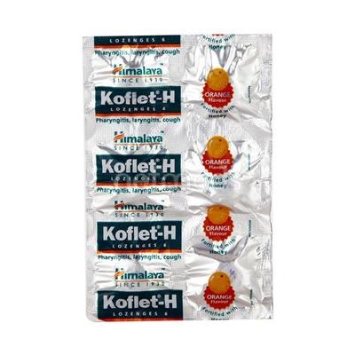 Koflet H Orange Lozenges 6'S (N) - Speciality Medicines