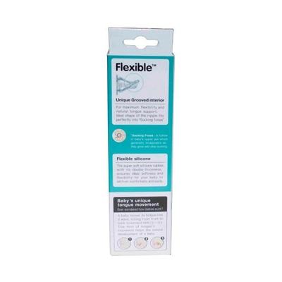 Pigeon Peristaltic Nursing Bottle Kpp Nipple (L) - Blue 240 ml - Feeding & Nursing