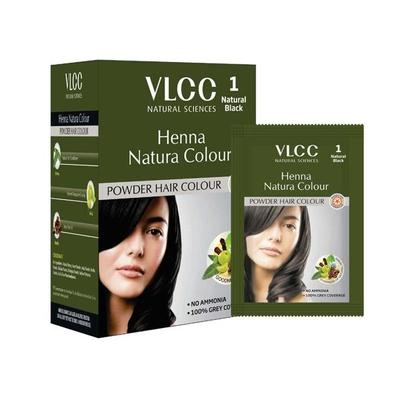 VLCC Henna Natura Color Black Sachet 10's - Henna