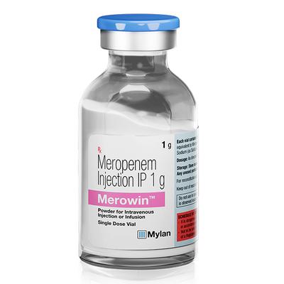 MEROWIN 1000 Injection 1's - Bacterial Infections-OBL