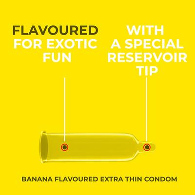NottyBoy Sixty Nine Condom - Banana (Pack of 3 x 10's) - Plain/Flavoured Condoms