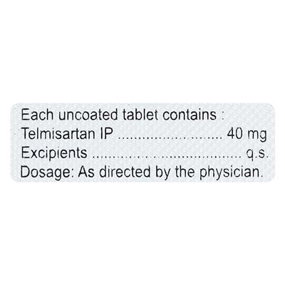 YOGATEL 40mg Tablet 15's - Hypertension-Ang
