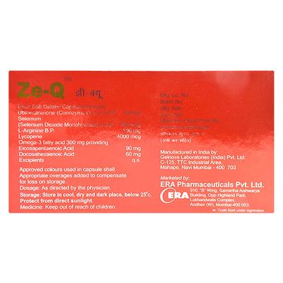 ZE Q Softgel Capsule 10's - Supplements-Sup
