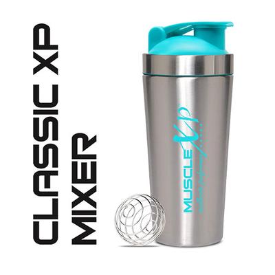 MuscleXP Classic XP Gym Shaker - Blue 750 ml - Gym Accessories