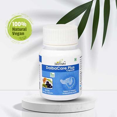 Jairishi DaibaCare Plus Veg Capsule 60's - Speciality Medicines