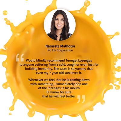 Turmgel Turmeric Lozenge - Orange 10's - Sore Throat Lozenges