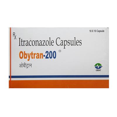 OBYTRAN 200 Capsule 10's - Fungal Infections-Anf