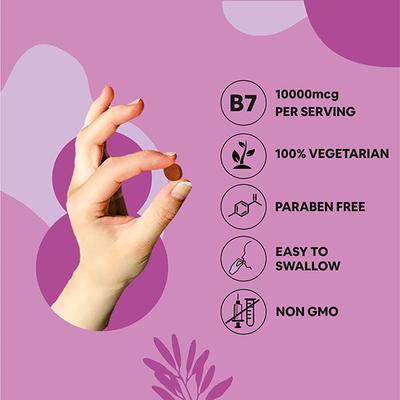 CF Biotinova Biotin 10000 mcg Veg Tablet 60's - Hair & Skin