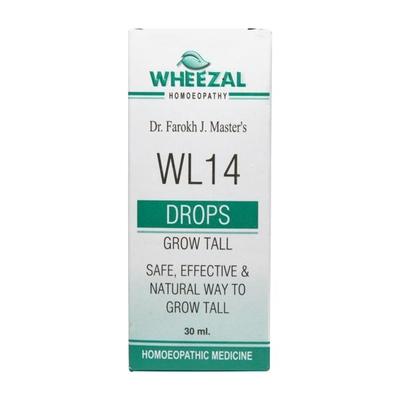 Wheezal Wl-14 Grow Tall Drops 30ML - Homeopathic Drops