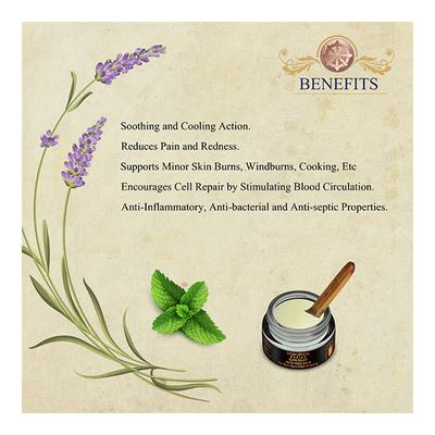 Bioayurveda Basics Burn Relief Insta Cool Balm 20 gm - Wound/Burns