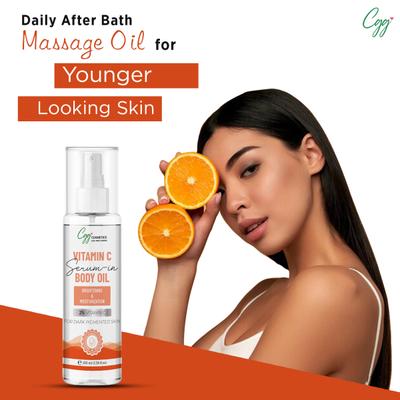 CGG Cosmetics Vitamin C Serum - In Body Oil For Dark Pigmented Skin 100 ml - Creams/Oils/Lotions