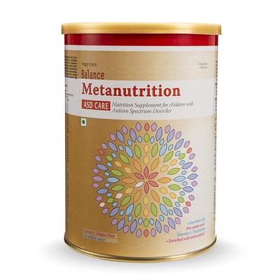 Pristine Balance Metanutrition ASD CARE Powder - Chocolate Flavour 400 gm (Tin) - Protein Drink
