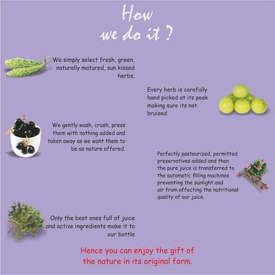 Axiom Jeevan Ras Karela Jamun Juice 1 ltr - Diabetes Care (Ayush)