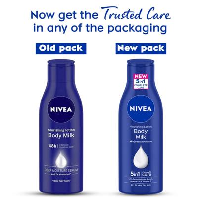 Nivea Body Milk 5 in 1 Complete Care Nourishing Lotion (Dry to Very Dry Skin) 200 ml - Lotions & Creams