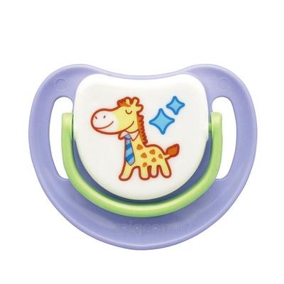 Pigeon Silicone Pacifier Step 3 - Giraffe - Pacifiers & Teethers