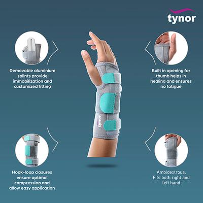 Tynor Wrist Splint (Ambidextrous) (L) (E 43) - Hand/Wrist Supports