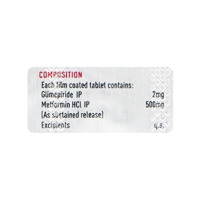 TRUEPRIDE 2mg Tablet 15's - Diabetes-Ant