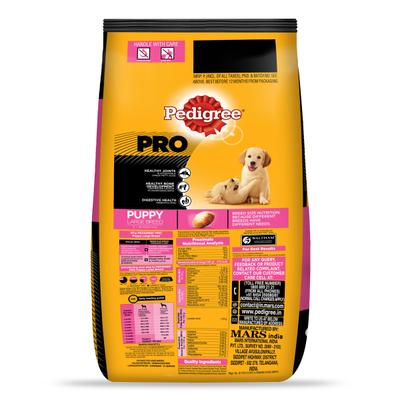 Pedigree Pro Puppy Large Breed 10000 gm - Petfood