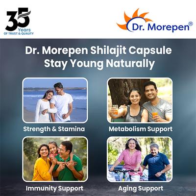 Dr. Morepen Shilajit Capsule 60's - Sexual Healthcare