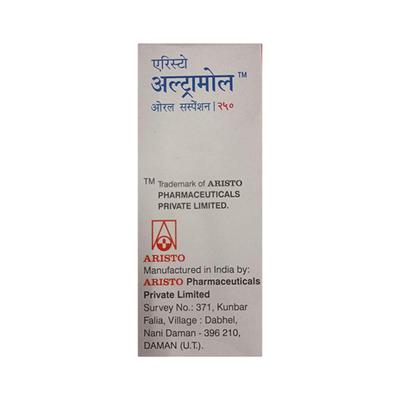 ULTRAMOL 250 Oral Suspension 60ml - Fever-Ana