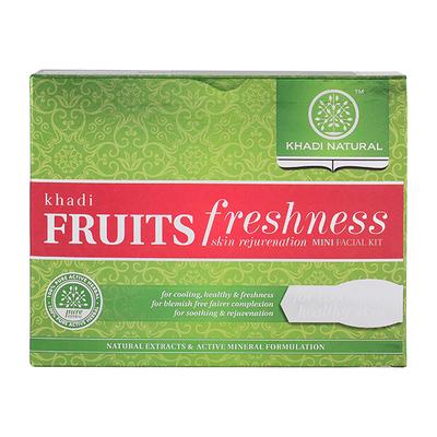 Khadi Natural Skin Rejuvenation Mini Facial Kit - Fruits Freshness - Facial Kits