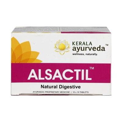 Kerala Ayurveda Alsactil Tablet (Pack of 10 x 10's) - Speciality Medicines