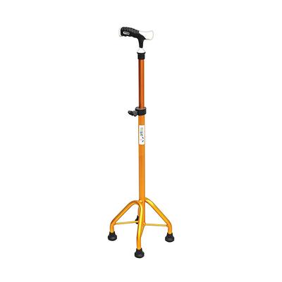 Entros Height Adjustable Walking Stick 4 Leg (KL945L) - Wheelchairs & Walking Sticks