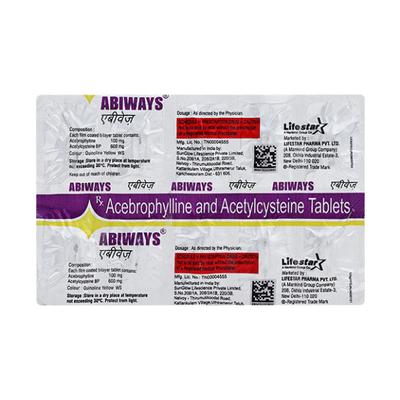 Abiways Tablet 10'S - Asthma/COPD-Ast