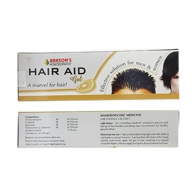 Bakson's Hair Aid Gel 75 gm - Speciality Medicine