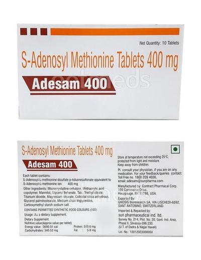Adesam 400mg Tablet 10'S - Supplements-Ent