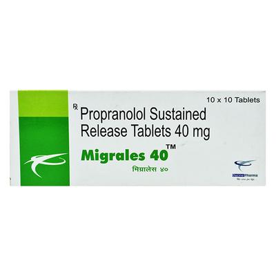 MIGRALES 40mg Tablet 10's - Hypertension-Bet