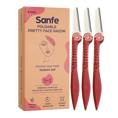 Sanfe Foldable Pretty Face Razor 3's - Shaving & Hair Removal