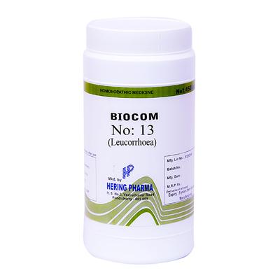 Hering Pharma Biocom No.13 Tablet For Leucorrhoea 450 gm - Bio-Combination