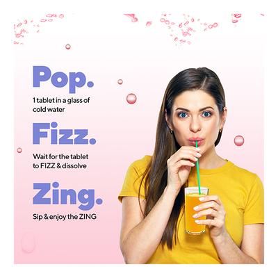 Zingavita Daily Multivitamins For Women Effervescent Tablet - Orange Flavour 20's - Multi-Vitamins