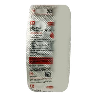 LOSATAN 50 TABLET 10'S - Hypertension-Ang